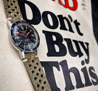 Cool Vintage Rare Red Hands Rotary Aquaplunge Automatic Gents Divers Wristwatch