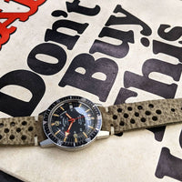 Cool Vintage Rare Red Hands Rotary Aquaplunge Automatic Gents Divers Wristwatch