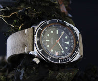 Obscure Vintage Alpha Automatic Depth Gauge Monnin Cased Divers Tool Watch