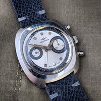 Vintage Gents Mondia Zenith Big Eye Chronograph Wristwatch Valjoux 7733
