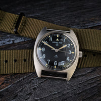 Hamilton W10 British Army Issue Military Hacking Wristwatch Circa 1976