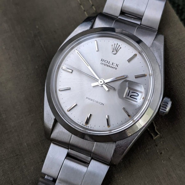 Vintage Gents Rolex Oysterdate Ref 6694 Wristwatch Cal 1225 c.1974