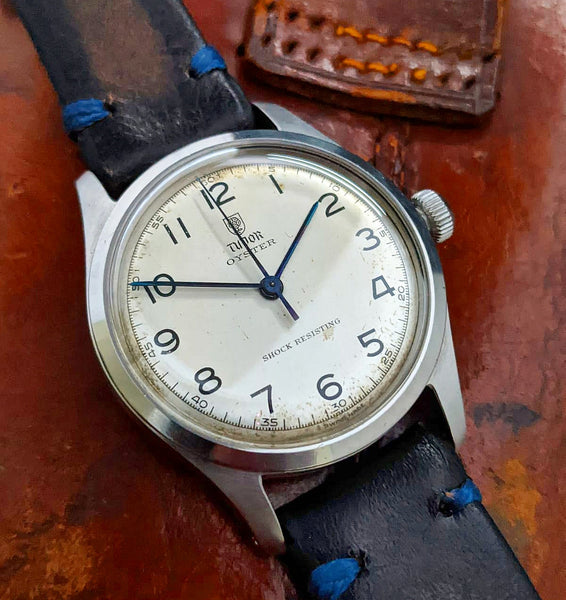 Vintage Gents Rolex Tudor Oyster Ref 4463 Wristwatch Cal 59 c.1947-49