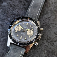 Awesome Vintage Gents Mondaine Chronograph Divers Wristwatch Landeron 248 c.1965