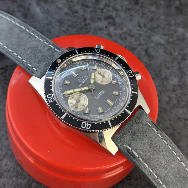 Vintage Chronograph Watch Mondaine
