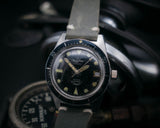 Resolute Cool Vintage Jungfrau Super Squale Divers Watch