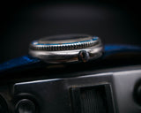 Awesome Vintage Gents Rotary UFO Monocoque Case Divers Wristwatch
