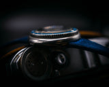 Awesome Vintage Gents Rotary UFO Monocoque Case Divers Wristwatch