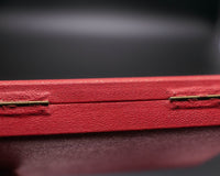 Vintage Smiths Imperial Red Wristwatch Box