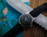 Awesome Vintage Marc Nicolet Skin Diver Automatic Wristwatch