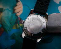 Awesome Vintage Marc Nicolet Skin Diver Automatic Wristwatch