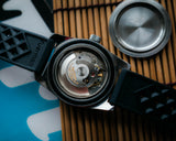 Awesome Vintage Marc Nicolet Skin Diver Automatic Wristwatch