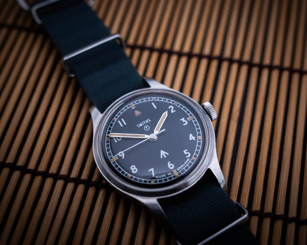 Vintage Smiths W10 Issued Military Army Wristwatch c.1968