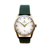 Vintage Omega Century Waffle Crosshair Dial Wristwatch cal 266 c.1954