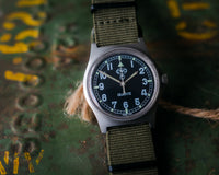 Vintage CWC Royal Navy Issued Military Wristwatch c.1989