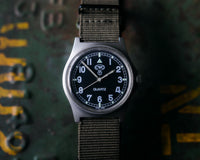 Vintage CWC Royal Navy Issued Military Wristwatch c.1989