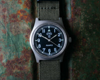 Vintage CWC Royal Navy Issued Military Wristwatch c.1989