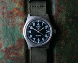 Vintage CWC Royal Navy Issued Military Wristwatch c.1989