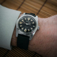 Vintage Le Cheminant Master Mariner Skin Divers Wristwatch