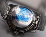 Cool Vintage Limit of Switzerland Blue Yachting Chronograph Valjoux 7733
