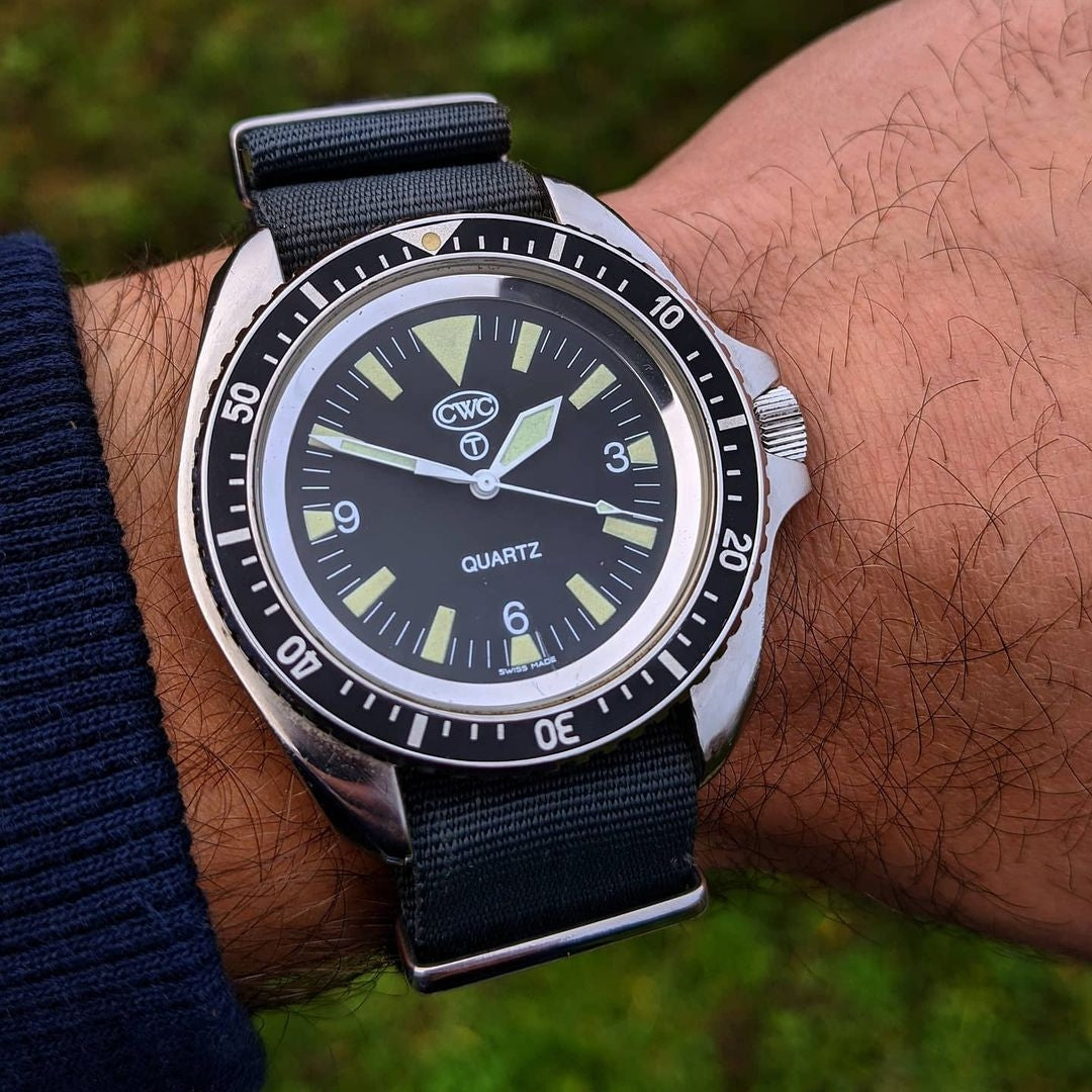 CWC Royal Navy/Royal Marines Military Divers Watch Issued 1995 Low Iss ...
