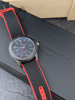 Absolutely Stunning Gents Christopher Ward c60 Abyss Trident Black Divers Watch Full Set, Automatic, Worn 3-5 times, Mint Condition.