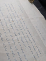 Super Rare Antique WW1 era Heroic Life Saving Scouts Letter Hand Signed by and from Scout Founder Lord Robert Baden-Powell 4th November 1915