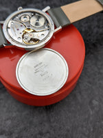 Superb Vintage Gents Longines Stainless Steel Time Only Wristwatch Cal 490 c.1969