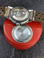 Cool Vintage Rare Red Hands Rotary Aquaplunge Automatic Gents Divers Wristwatch