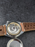 Super Rare Vintage Nivada Automatic Depthmaster Monnin Cased Divers Watch