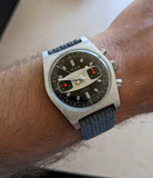 Vintage Hoga/Vulcain "Surfboard" Chronograph Wristwatch.