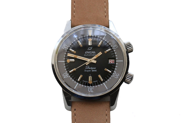 Vintage Enicar Sherpa Super Dive Ref. 144-35-02
