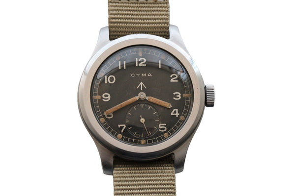 WW2 Cyma Dirty Dozen Wristwatch c.1945