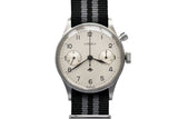 Rare Lemania Series II Non-Lume Royal Navy Nuclear Submarine Monopusher Chronograph