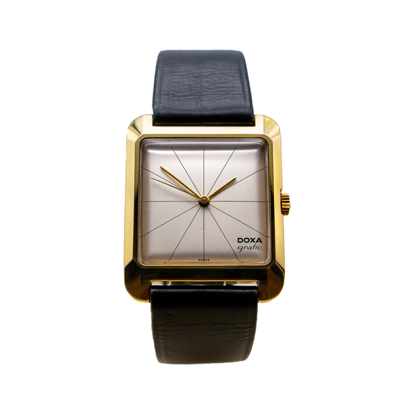 Vintage Doxa Grafic Bauhaus Wristwatch c.1959