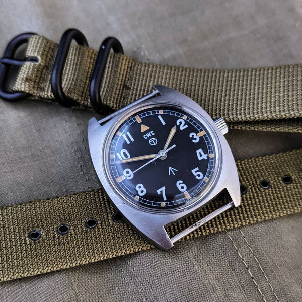 CWC W10 British Army Issue Military Hacking Wristwatch c.1976
