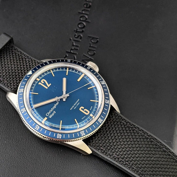 Gents Christopher Ward c65 Trident Divers Wristwatch Full Set.