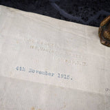 Super Rare Antique WW1 era Heroic Life Saving Scouts Letter Hand Signed by and from Scout Founder Lord Robert Baden-Powell 4th November 1915
